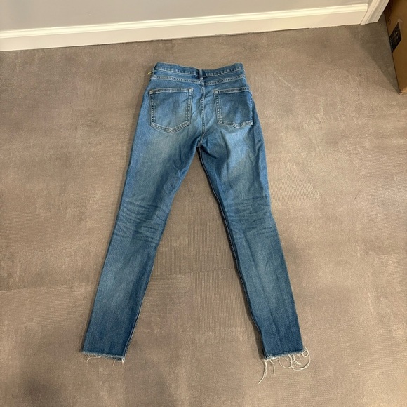 Everlane Blue Skinny Jeans Size 27 - Picture 4 of 4